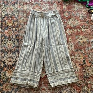 High waisted flowy pants